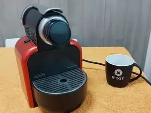 Nespresso Delonghi EN 95.R verstopften Kaffeeauslauf reinigen