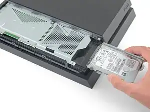 PS4 Hard Drive Removal