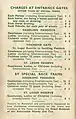Back cover showing charges at the entrance gates