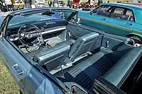 1966 Ford Fairlane 500 XL Convertible interior