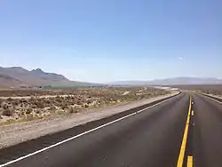 Entering Hiko, Nevada from the north on SR 318