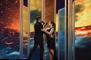 Marta Jandová and Václav Noid Bárta in Vienna (2015)