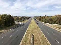 Route 50 on the northern edge of Greenbriar
