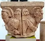 Romanesque capital