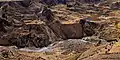 Colca River on the northern border of the Maca District