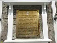 Historical marker, Main Campus