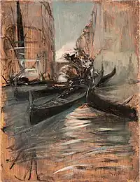 156. Giovanni Boldini, Canale a Venezia, 1899-1913