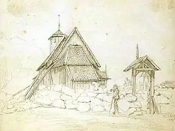 Old Atrå Stave Church