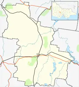 Majorca is located in Shire of Central Goldfields
