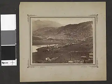 View of the church in 1887