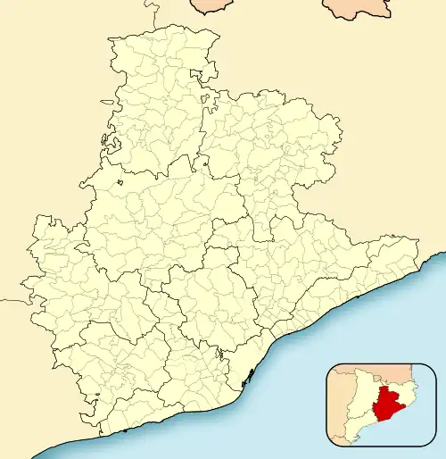 Pujalt is located in Province of Barcelona