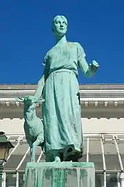 Spring (or The Shepherdess) by Hippolyte Leroy&nbsp;[nl]