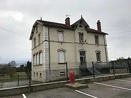 The town hall in Belmont