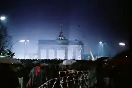 The fall of the Berlin Wall in 1989 is considered to be one of the most momentous events of the 1980s