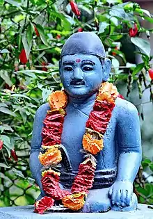 Statue of Ghansi in Ghansikuwa