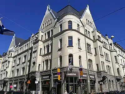 Uudenmaankatu 25 / Frederikinkatu 35, Helsinki (1900)