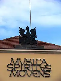 Motto and Polish Eagle