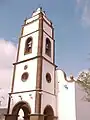 Bell tower of Santo Domingo de Guzmán church