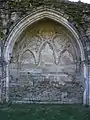 Arcade in the former lavatorium, Kirkham Priory, North Yorkshire (12th–13th century)