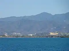 Cerro de Punta as seen from Caja de Muertos, Ponce, Puerto Rico