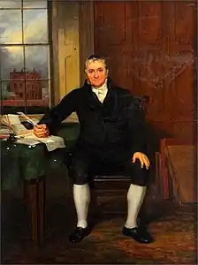 Portrait of John Harris Frewer (1781–1816) Sadler & Brewer Of Norwich, Norfolk Seated At His Desk (c. 1813)