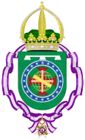 Coat of arms of Isabel, Princess Imperial of Brazil