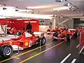 Michael Schumacher era F1 cars