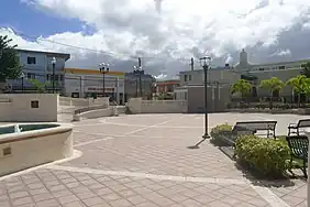 Square in Corozal pueblo