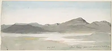 Craig Goch, Moel Hebog, North Wales, circa 1802