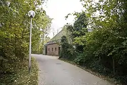 Farm on the ring road around the terp