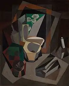 Still Life with Utensils, 1917, 71 × 54&nbsp;cm. Museo Dolores Olmedo