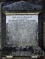 Memorial to Field Marshal Sir Patrick Grant