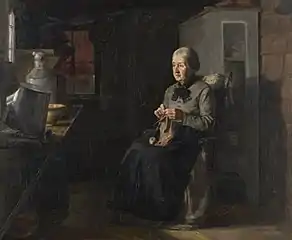 Elizabeth Coffin, The Window Towards the Sea: Phebe Folger Pitman, c. 1886-1887, Nantucket Historical Association