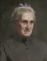 Elizabeth Coffin, Old Age Portrait of Anna G. Chase Derrick, 1892, Nantucket Historical Association
