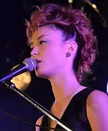 Meyer performing in 2012