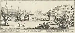 Plate 12: L'arquebusade, or Firing squad