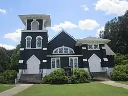 At this site First United Methodist Church in Columbia dates to 1838. The current building was constructed in 1911. Previously, circuit riders served Caldwell Parish.