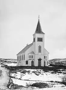 Exterior of the church