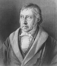 Image 33Georg Wilhelm Friedrich Hegel, steel engraving, after 1828 (from Western philosophy)