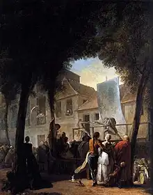 A parade on the Boulevard de Saint-Aubin (National&nbsp;Gallery, 1760)