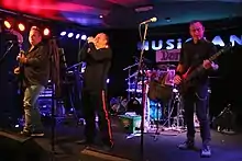 Galahad performing live, December 2018