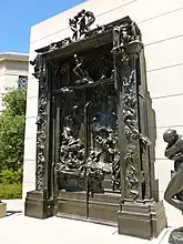 Rodin's sculpture at Stanford University, California