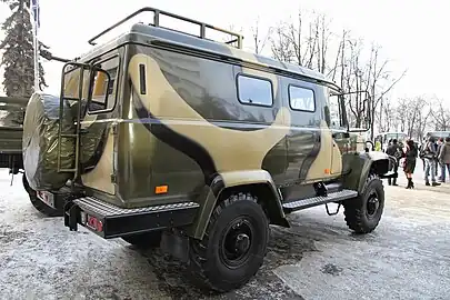 GAZ Vepr (Wild Boar) rear oblique