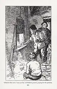 'Dymchurch Flit': 'I know what sort o' man you be,' old Hobden grunted, groping for the potatoes