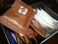 Sugar' paper packet