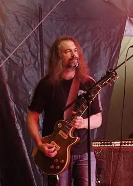Ryan "Snah" with Motorpsycho live at Krach Am Bach 2013.