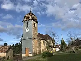 The church in Ferrières-les-Bois