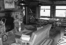 Interior of Greenwood Lodge in 2010