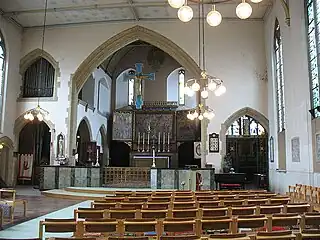 Interior view