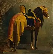 Horse caparisoned, c. 1860, Art Gallery of New South Wales